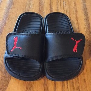puma baby sandals